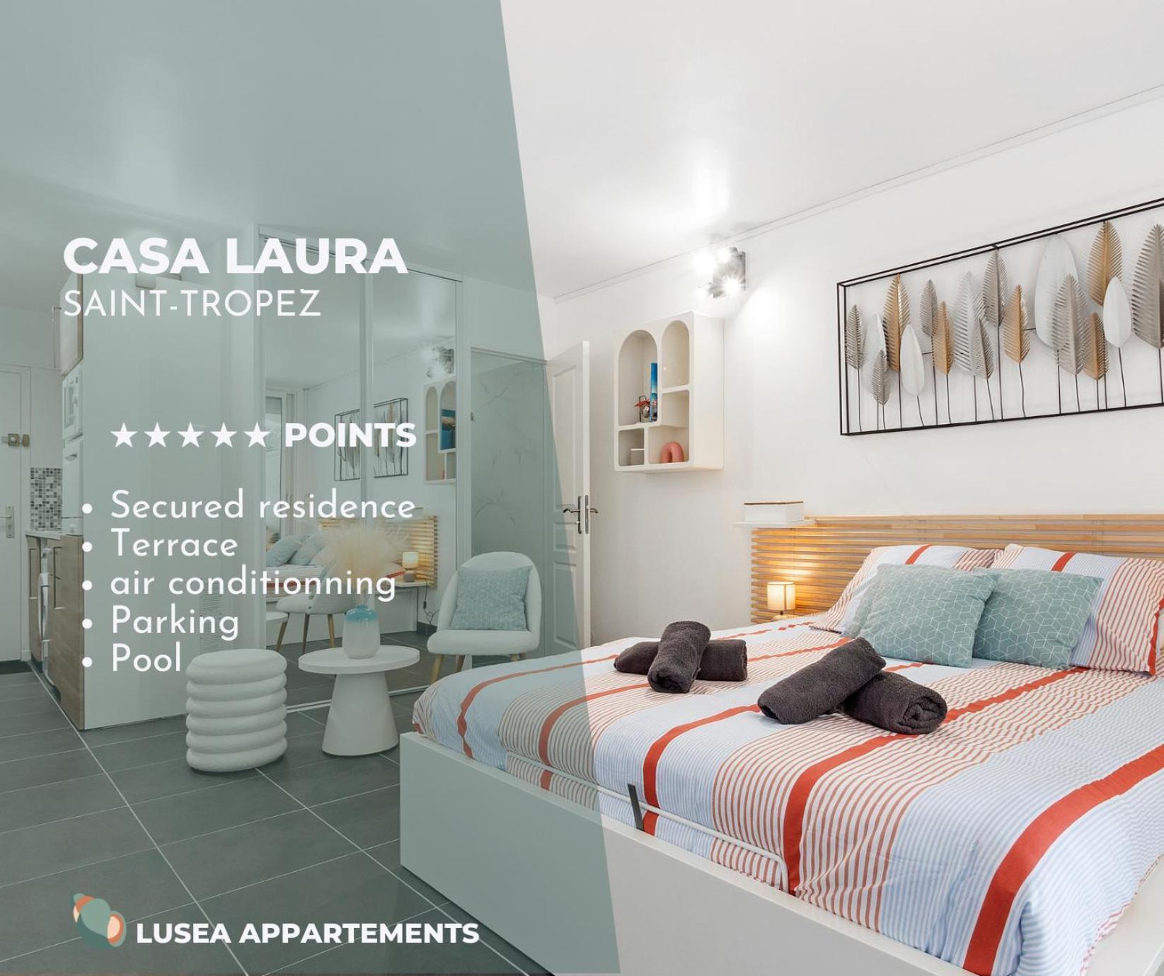 Casa Laura -Parking - Pool Apartment Saint-Tropez Ngoại thất bức ảnh